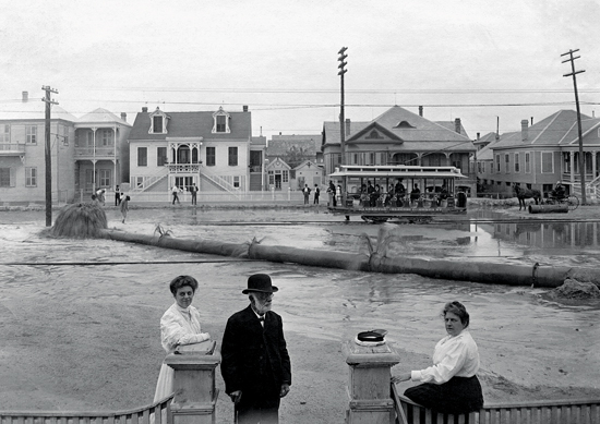 Image from the book Galveston: A City on Stilts