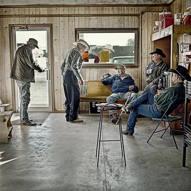 Generations of cowboys frequent the Valley Family Store. (Photo by Joel Salcido)