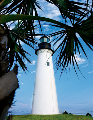 Of 16 lighthouses constructed along the Texas coast, Port Isabel is the only one open to the public. (Photo by J. Griffis Smith)