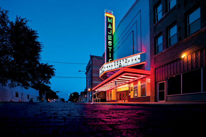 Majestic Theater in Eastland. (Photo by J. Griffis Smith)