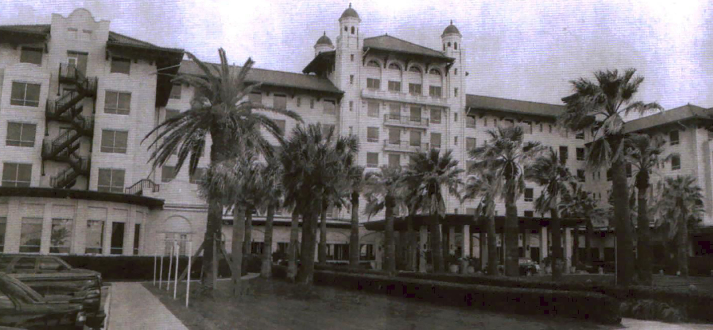 Exterior of the Hotel Galvez