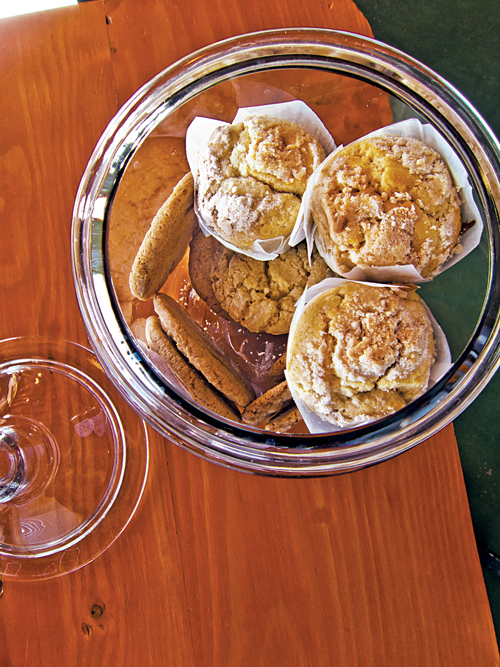 Pastries at Plaine, Alpine's hottest coffee shop. Dining in the Chihuahuan Desert has never been so delicious or varied. (Photos by J. Griffis Smith)