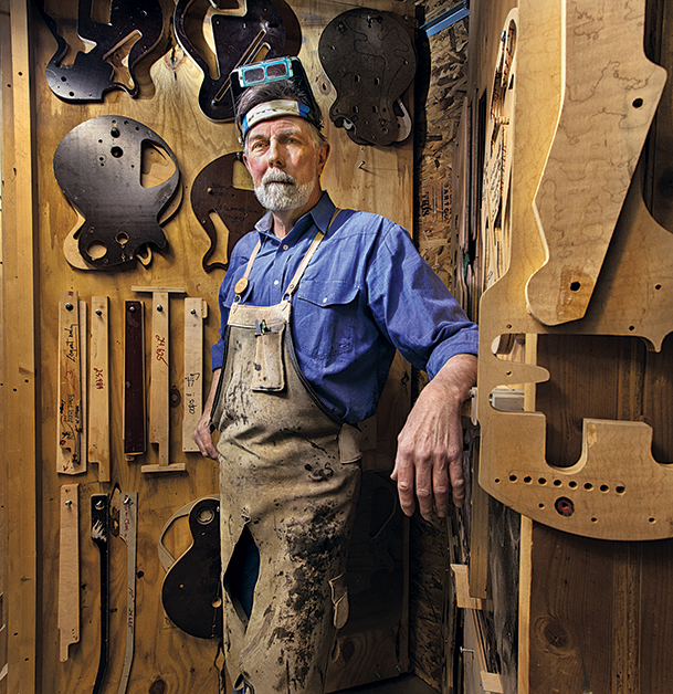 Luthier Michael Stevens. (Photo by J. Griffis Smith)