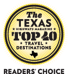 Texas Highways Readers' Choice Top 40 Travel Destinations