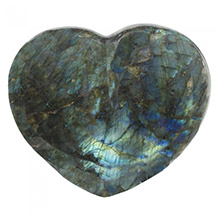 hmns labradorite Mineral Heart