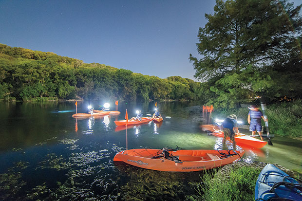 Spring Lake Night Kayaking