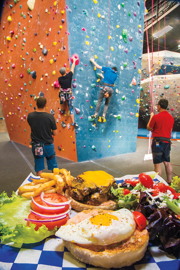 climing gymcafe