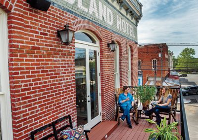 Rise and Shine at the Midland Hotel in Hico