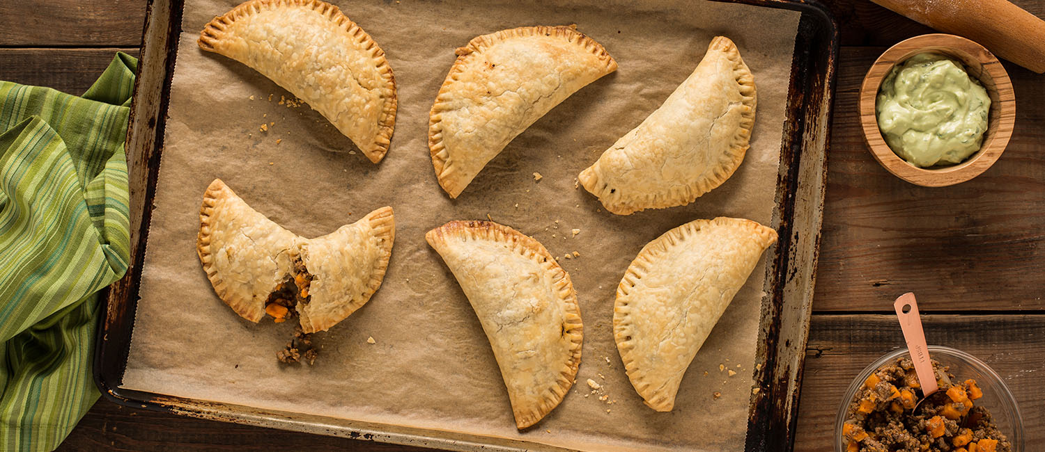 Beef and Sweet Potato Empanadas