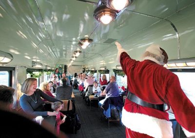 Take a Train Ride with Santa on Austin Steam Train’s North Pole Flyer