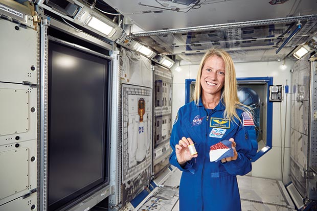 Astronaut and quilter Karen Nyberg
