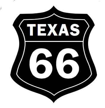 Route 66 road sign