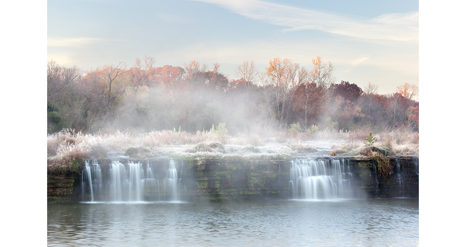 Waterfalls at the Lake Worth spillway