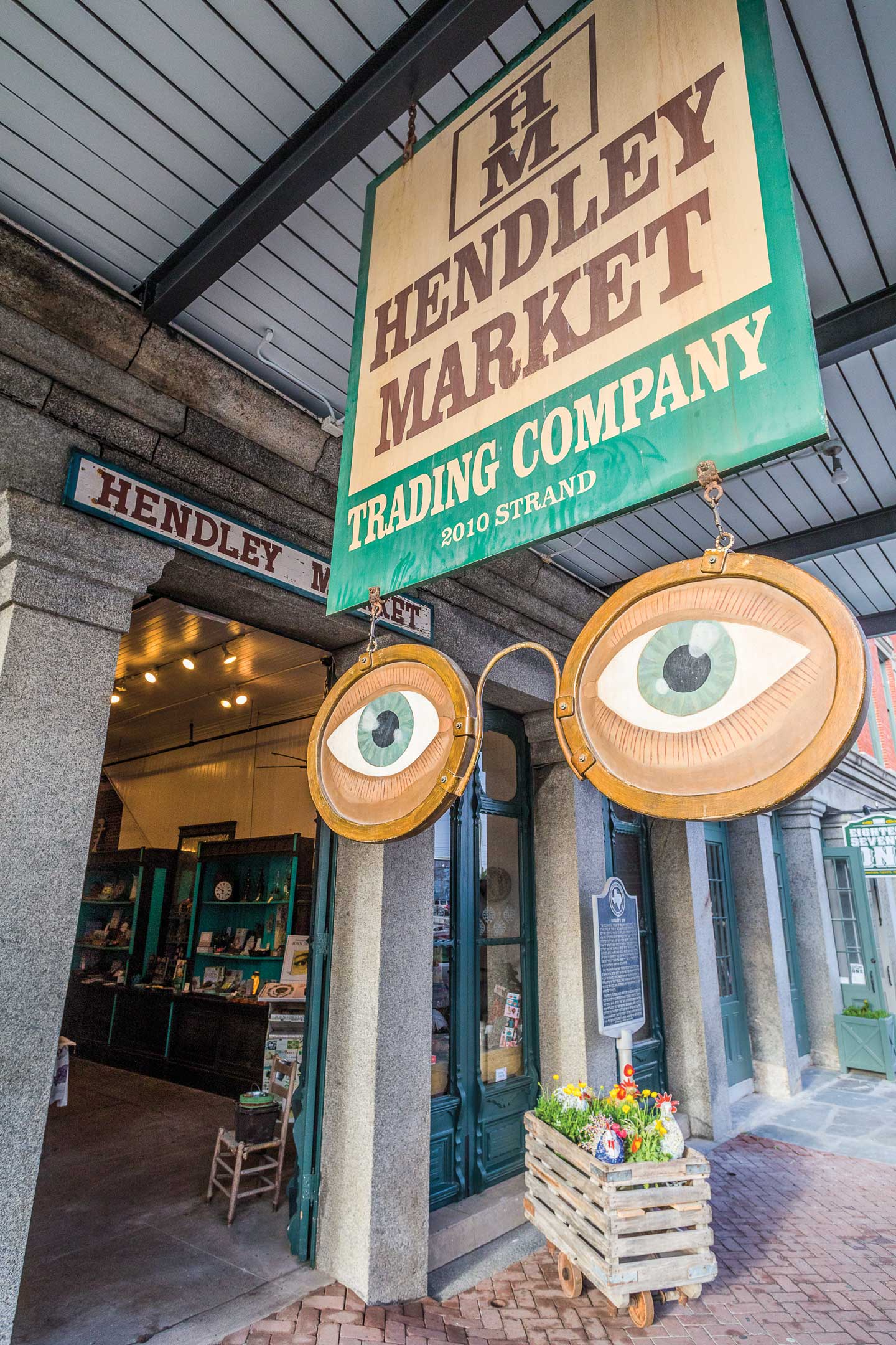 Hendley Market's sign