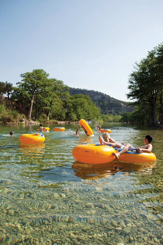 Tubing on the Frio River