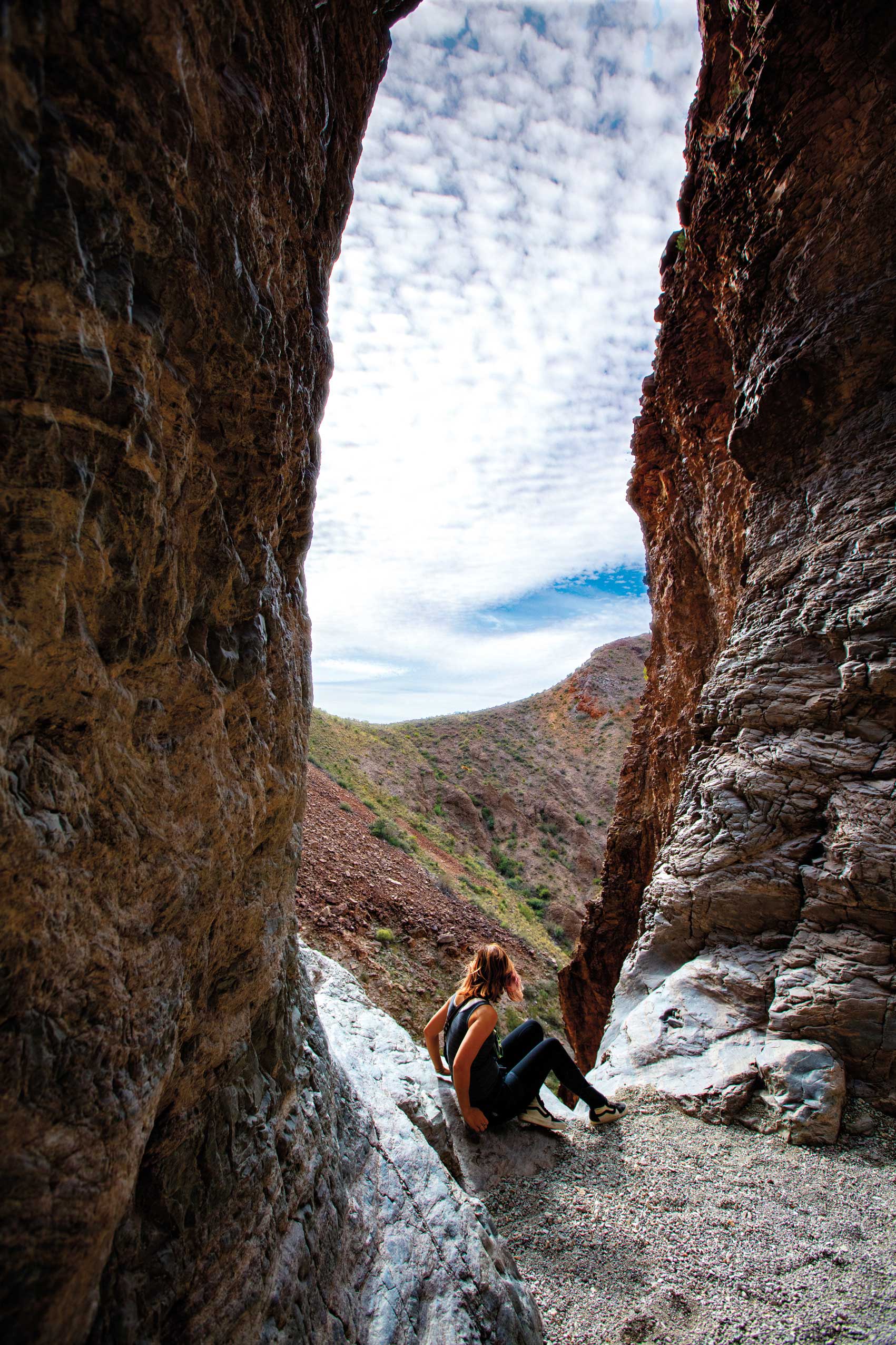 Oak Spring Hiking Trail in Big Bend National Park, Texas