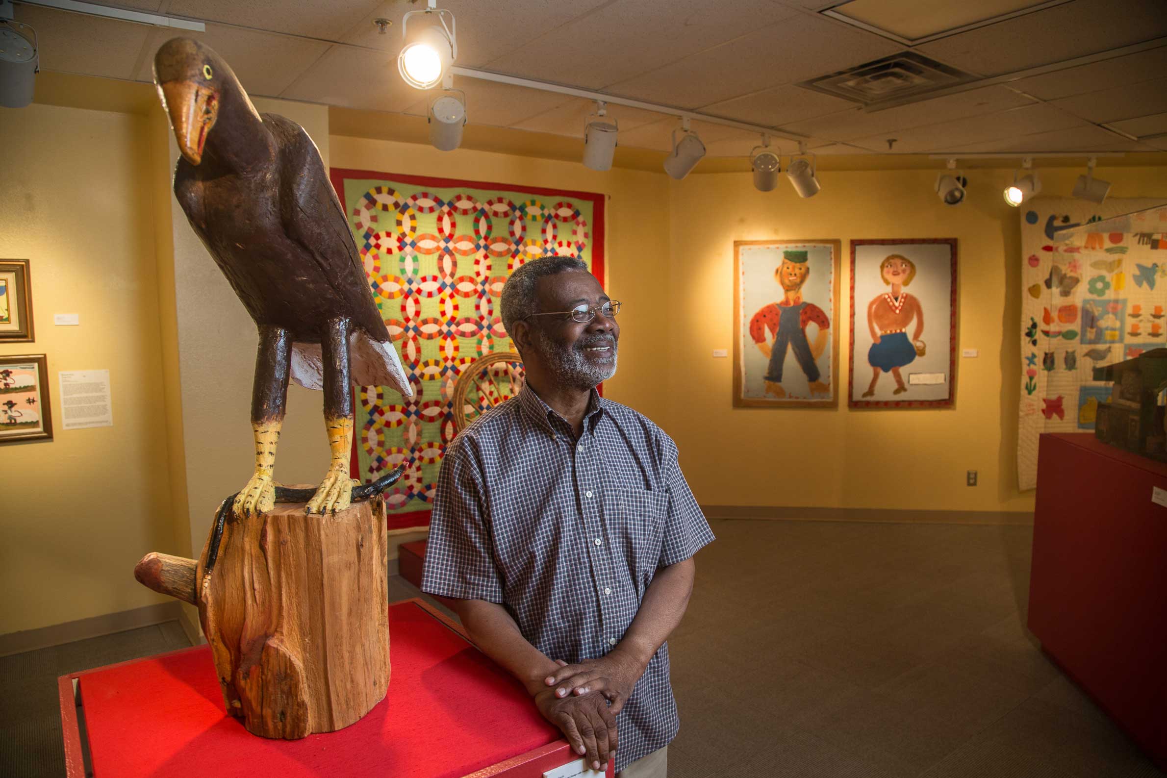 Dr. Harry Robinson, president and CEO of the African American Museum of Dallas