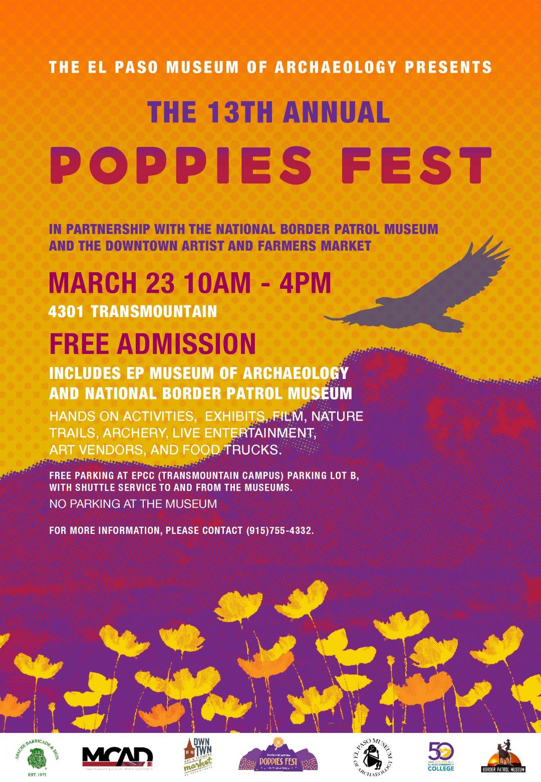 Poppies Festival on Saturday Celebrates El Paso's Big Bloom