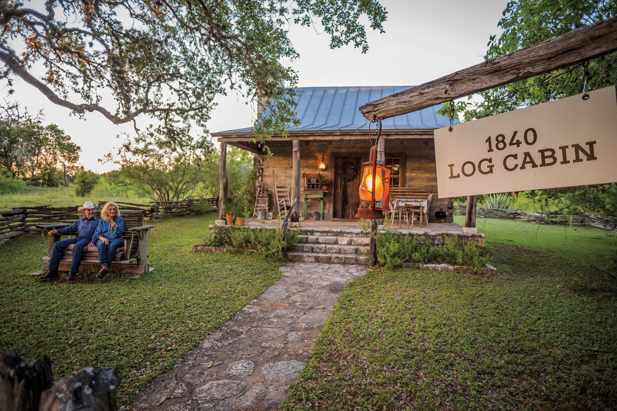 Say Hi To The Llamas When You Stay At This Historic Blanco River