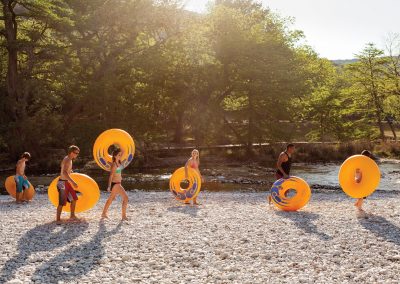 Floating the Frio in Garner State Park