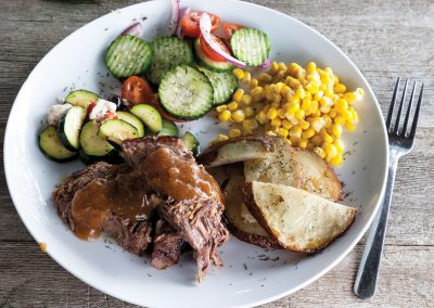 Shiner’s Sunken Gardens Blends History with Healthy Dining Options