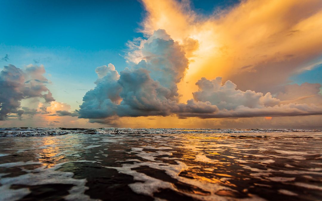 Photo: Clouds Loom Over Follett’s Island