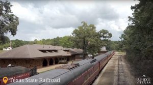 Hitch a Ride on the Texas State Railroad from Rusk To Palestine