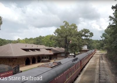 Hitch a Ride on the Texas State Railroad from Rusk To Palestine