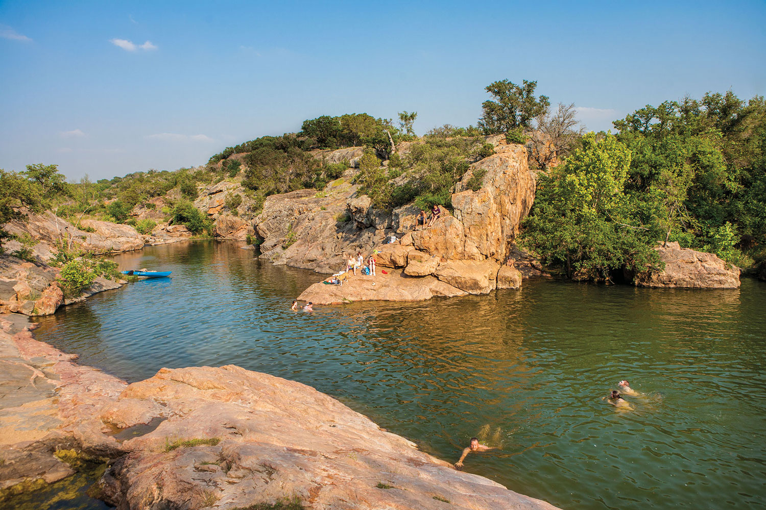 Photo Keep Cool At Devil S Waterhole In Inks Lake State Park This