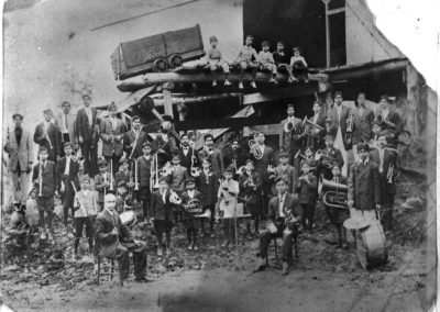 Century-Old Image Captures a Bastrop County Mining Band