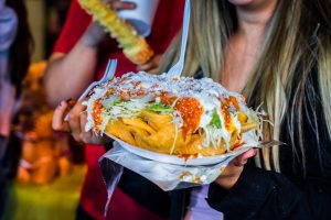 Play Lotería and Eat Raspas at a Traditional Kermesse