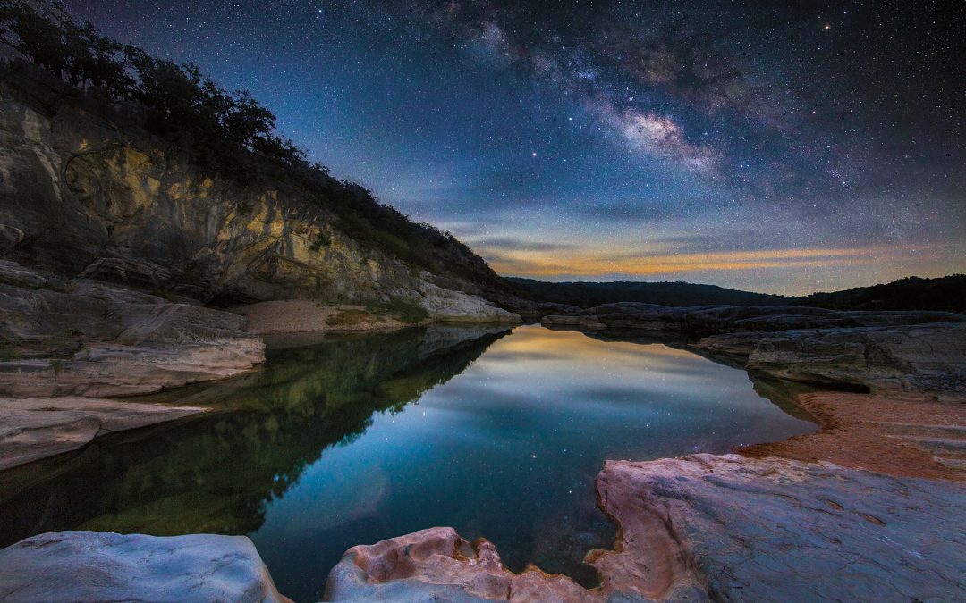 Photo: The Milky Way Rises Over Pedernales Falls State Park