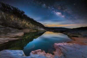 Photo: The Milky Way Rises Over Pedernales Falls State Park