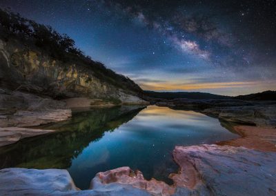 Photo: The Milky Way Rises Over Pedernales Falls State Park
