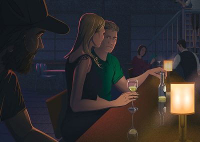 On the Magic of a Hotel Bar