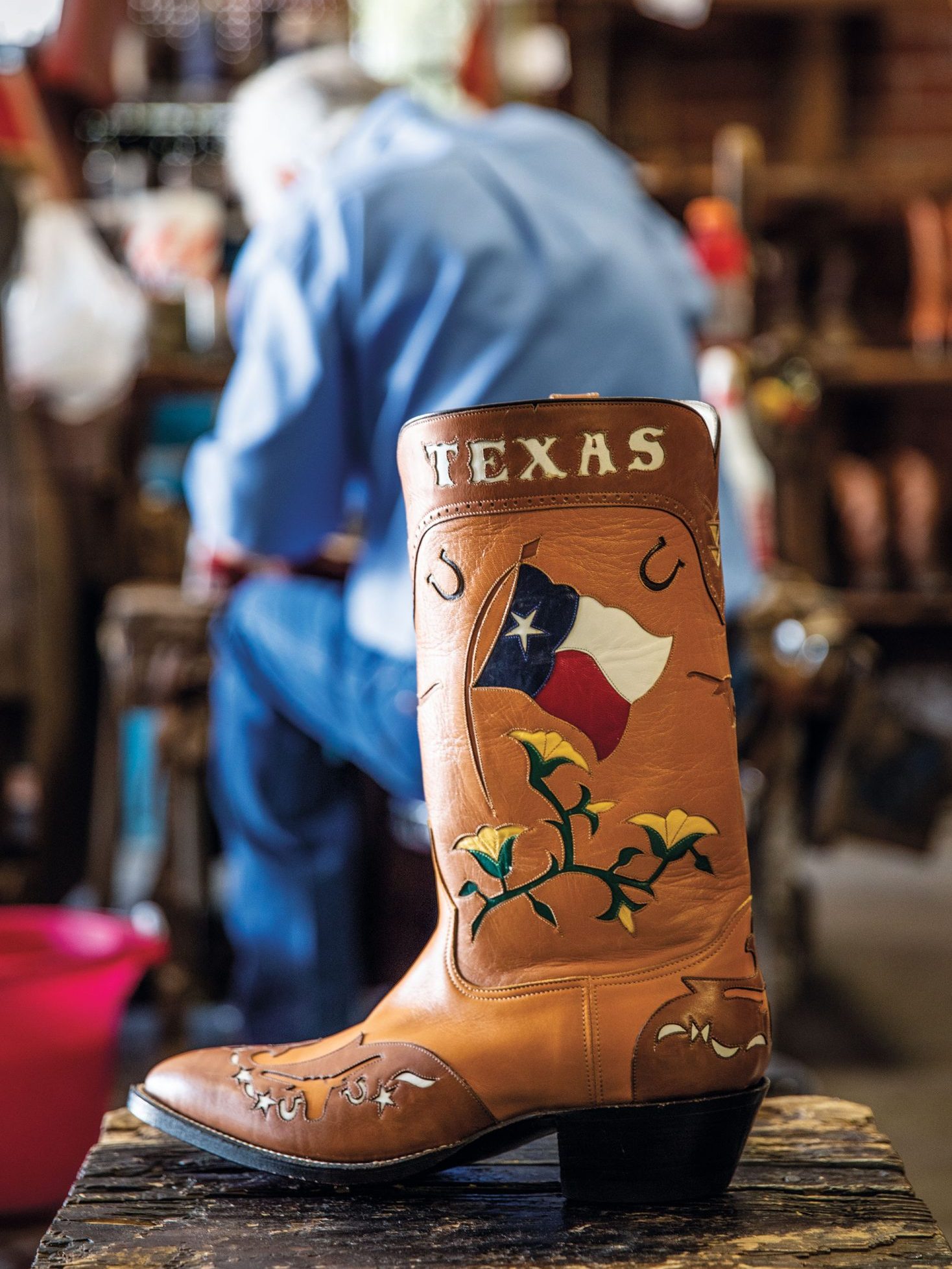 American cowboy shop boot makers