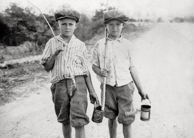 Vintage Photo: Gone Fishing