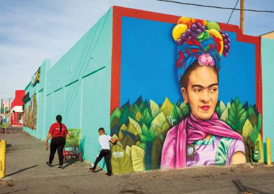 Artist “Cimi” Alvarado Teaches History Through the Murals of El Segundo Barrio