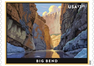 New Postage Stamp Depicts Big Bend’s Santa Elena Canyon