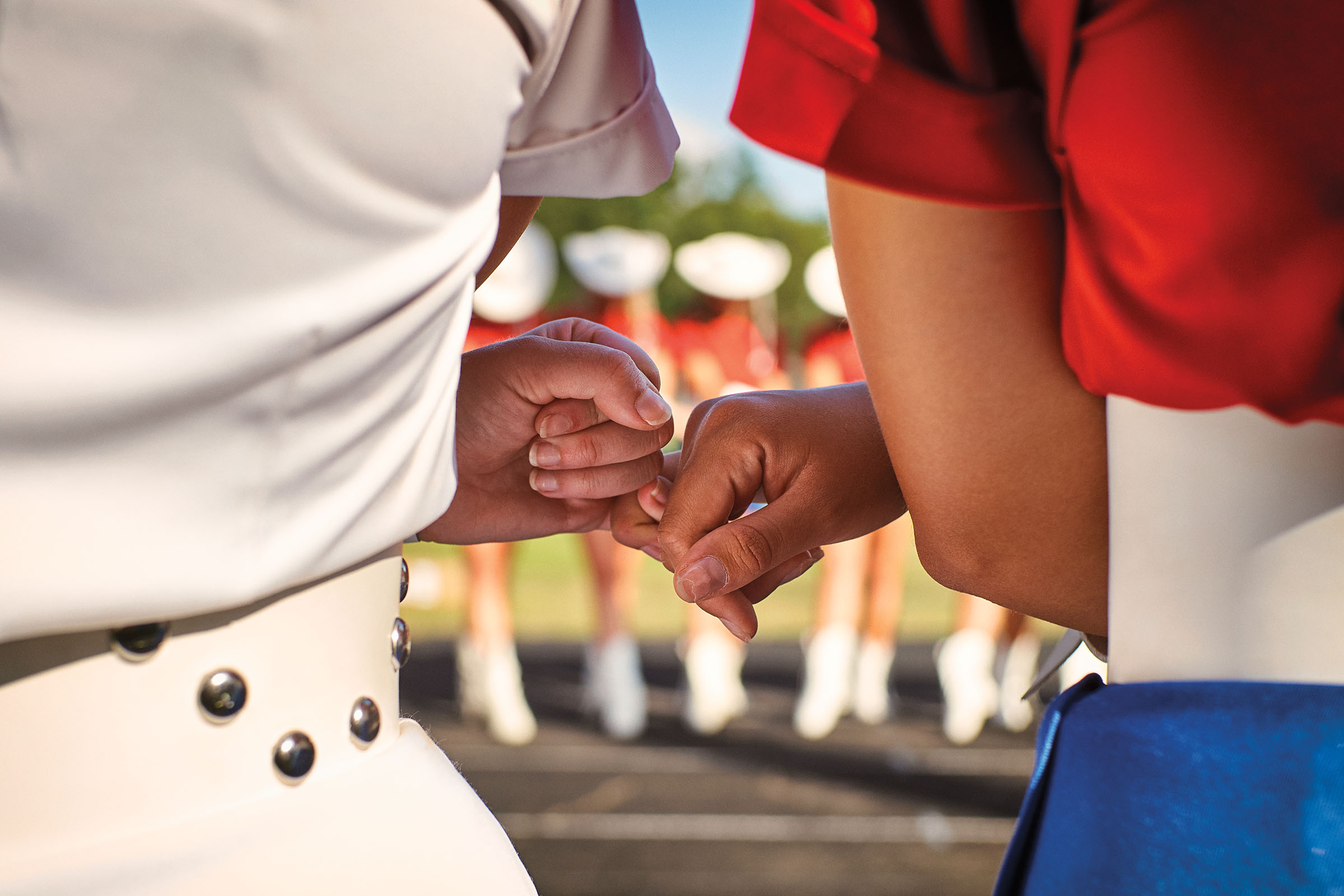 Two members of the Kilgore College Rangerettes