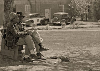 An April 1943 Day on the San Augustine Square