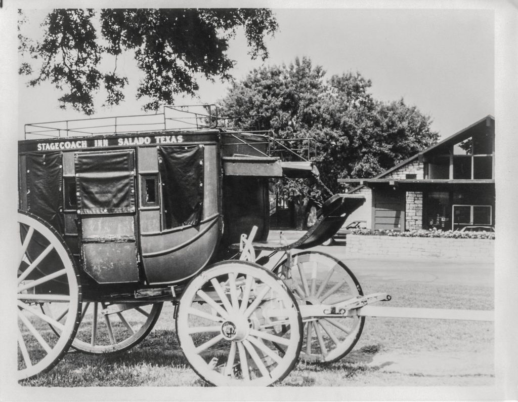 A historic stagecoach