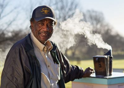Roosevelt “King Bee” Roberson Has Been a Beekeeper for Over 50 Years