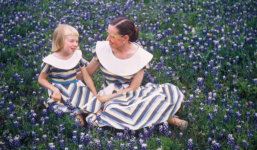 Wildflower Photo Contest Winner: Spangled Up In Bluebonnets, 1954-Style