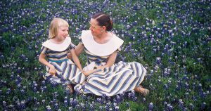 Wildflower Photo Contest Winner: Spangled Up In Bluebonnets, 1954-Style