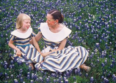 Wildflower Photo Contest Winner: Spangled Up In Bluebonnets, 1954-Style