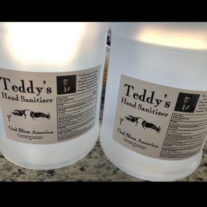 Teddy's Brewhaus in Brownwood has produced 50,000 gallons of hand sanitizer thus far. Photo courtesy Teddy's Brewhaus.