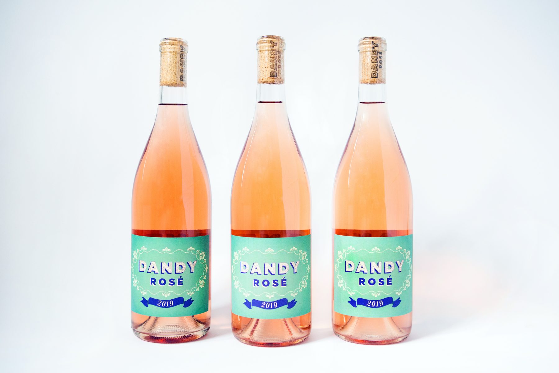 Dandy Rosé is a light pink wine crafted from grapes from the Texas High Plains. Photo courtesy Wine for the People.