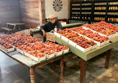 Texas’ Roadside Peach Stands Report Plenty of Fruit and Brisk Business