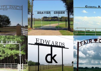 A Photographer Documents Texas Ranch Gates From A to Z